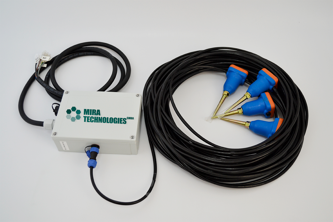Magus GeoPS analyzer and vibration sensors