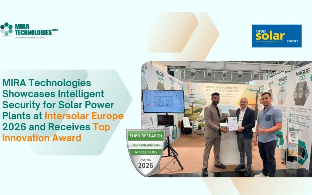 MIRA Technologies Showcases Solar Security at Intersolar Europe 2026 and Wins Top Innovation Award